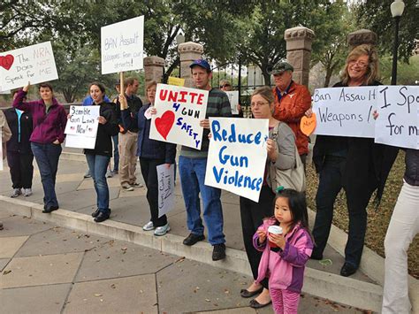 Armed Gun Advocates Intimidate Mothers Against Gun Violence In Texas