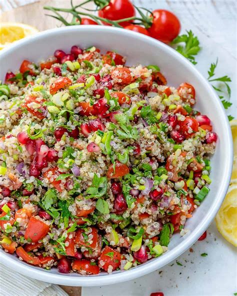 Quinoa Tabbouleh Salad Recipe The Best Healthy Fitness Meals