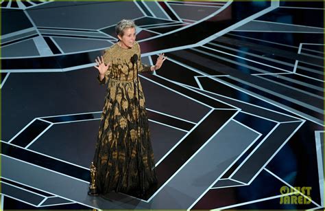 Frances Mcdormand Wins Best Actress At Oscars 2018 Recognizes All Female Nominees Video