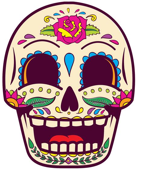 Free Sugar Skull 1193391 PNG with Transparent Background png image
