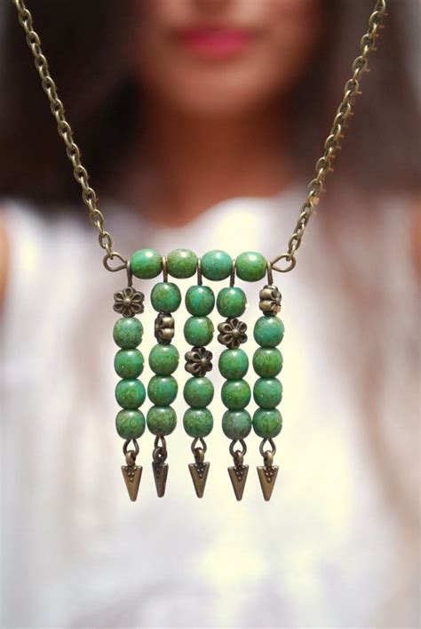 2:36 ammu telugu channel 198 518 просмотров. Greenery Boho necklace, Green necklace, Tribal necklace ...