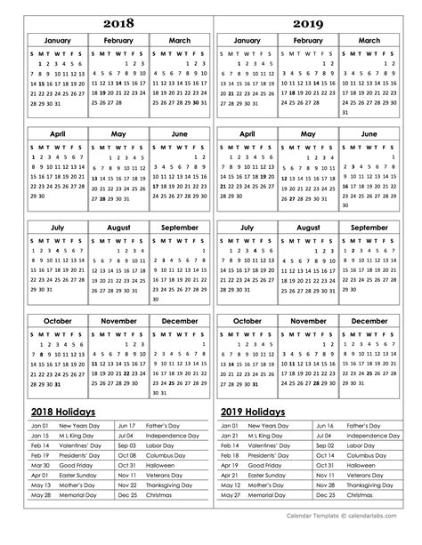 Calendarlabs Printable Calendar Calendar Templates