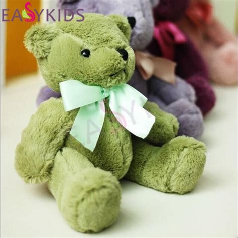 Lovely 7 Colors Teddy Bear Dolls Stuffed Animals Plush Toys Teddy Bear