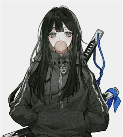 🍂 Cold Anime Girl 🍁 Cool Anime Girl Anime Warrior Anime Girl Cute