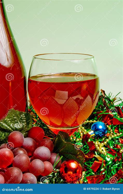 Holiday Wine Stock Photo Image Of Season Romantic Romance 6979224