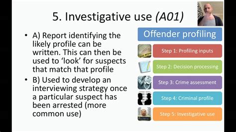 Aqa Foresic Lesson 1 Top Down Profiling Youtube