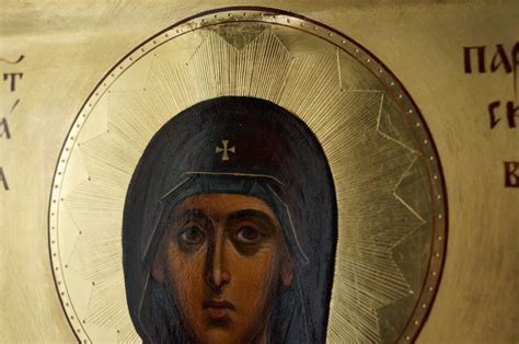 St Paraskevi Petka Decorated Halo Orthodox Icon Blessedmart