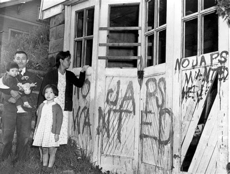 Vandalized Japanese Home In Seattle Washington On May 10 1945