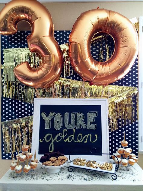 30 Birthday Decoration Ideas 7 Clever Themes For A Smashing 30th