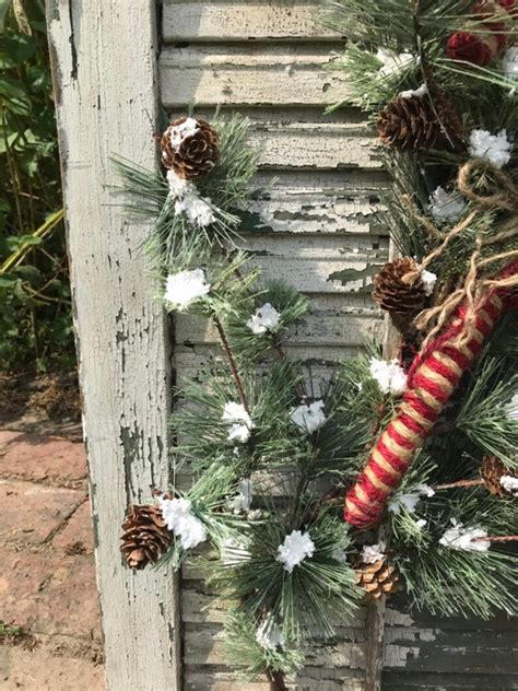 Decorated Christmas Shutter Porch Decor Etsy