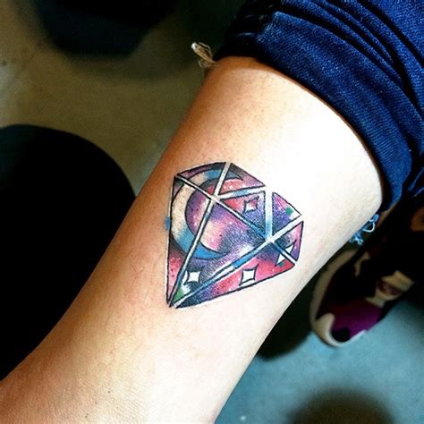 75 Best Diamond Tattoo Designs And Meanings Treasure For You 2019