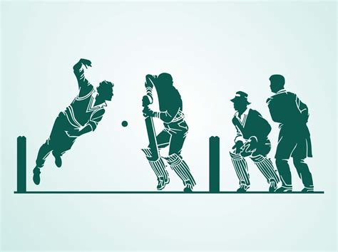 Cricket Vector Vector Art And Graphics