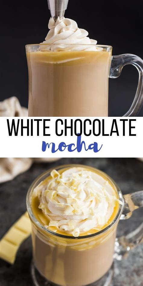 How To Make Starbucks White Chocolate Mocha At Home
