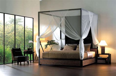 Then, why not add your canopy to. 10 Perfectly Masculine Canopy Beds | Bella Nocturne