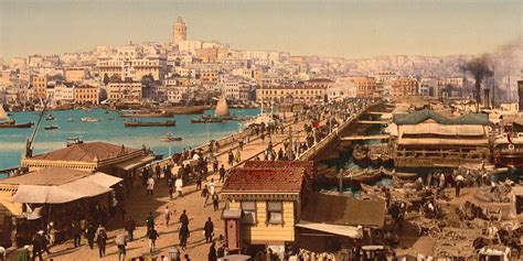 Final Days Of Ottoman Empires Istanbul In Coloured Pictures
