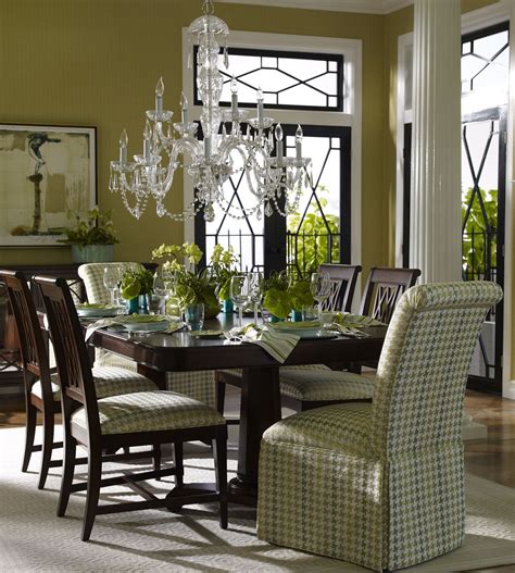 Awash In Springy Celery Green This Dining Room Shows That Colorful