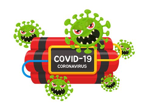 This may explain why this strain has proved far more infectious than the previous one. Covid-19 Coronavirus with Dynamite Design - Download Free ...