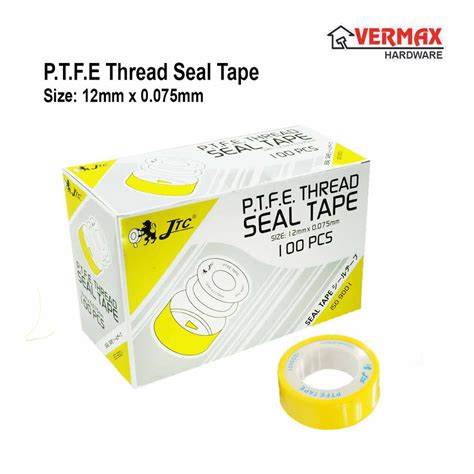 Jtc Ptfe White Seal Tape Water Plumbing Hose Seal Anti Leakage