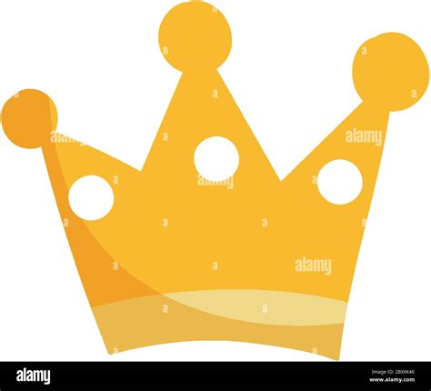 Crown Monarchy Royal Hierarchy King Queen Isolated Design Icon Vector