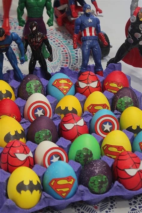Superhero Easter Egg Designs Gothicartdrawingsketch