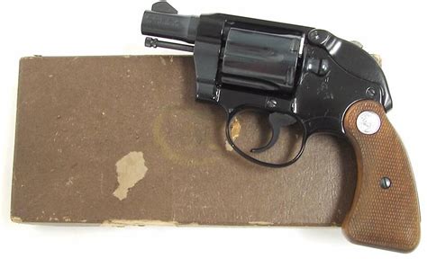Colt Cobra 38 Special Caliber Revolver Old Model With Rare Factory