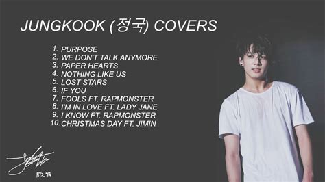 Jungkook 정국 Covers Compilation Youtube