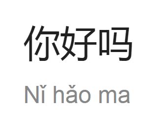 In our test, zhang li said, 我很好，谢谢! Ni Hao Ma - Year Round Homeschooling