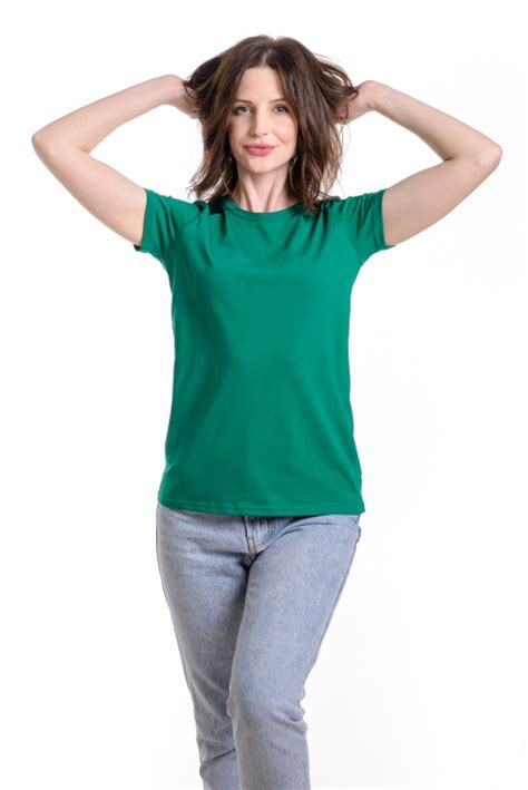 Купить футболка женская с круглой горловиной оптом и в розницу