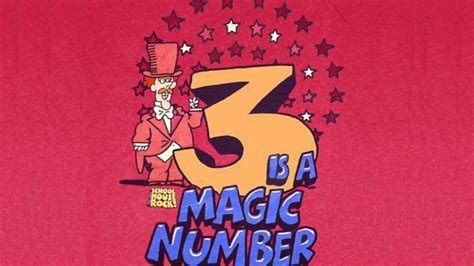 3 Is The Magic Number By Bob Dorough Youtube