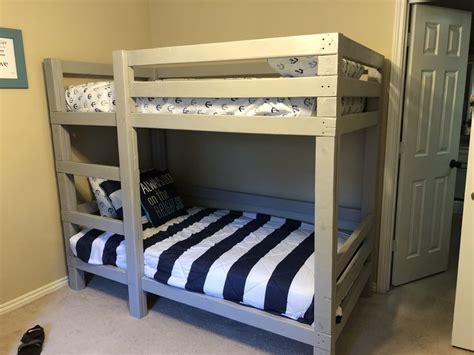 2x4 Bunk Bed Rogue Engineer Diy Bunk Bed Bunk Beds Kids Bunk Beds