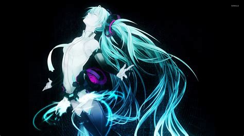 Flying Hatsune Miku In Vocaloid Wallpaper Anime Wallpapers 53046