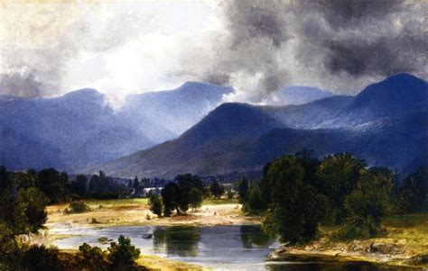 A View Of The Shandaken Mountains Painting Asher B Durand Oil Paintings