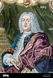 Johann Christoph Gottsched (1700 - 1766), Schriftsteller, Dramaturg und ...