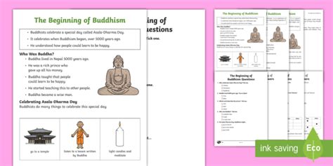 The Buddha Worksheet The Life Of Buddha Worksheet Worksheets Teacher