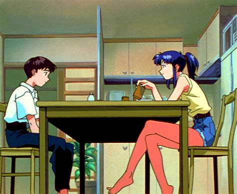 Evangelion Episode2 Misato And Shinji Evangelion Neon Genesis