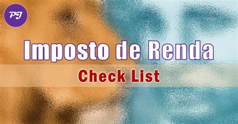 Check List De Documentos Para Imposto De Renda Online Applications IMAGESEE