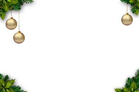 Christmas Border No Background Png All Png All