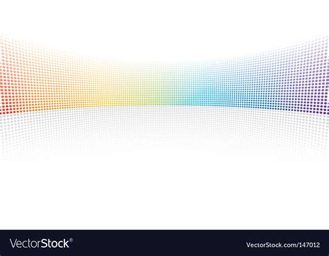 Color Spectrum Dots Royalty Free Vector Image Vectorstock