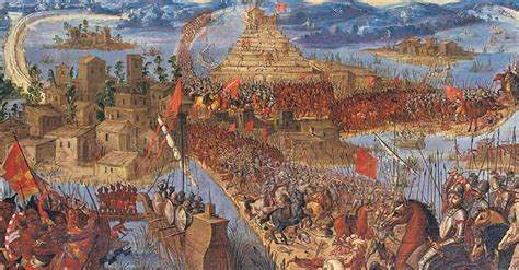 Hernán Cortés Og Aztekerriketsj Undergang Historienetno