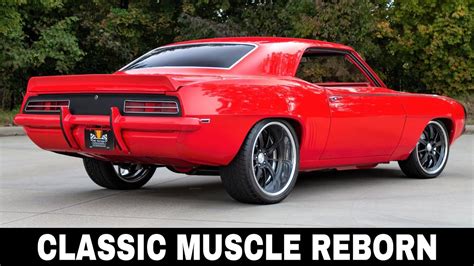 Top 10 Classic Muscle Cars Restored And Upgraded To Fit 2019 Standards Youtube
