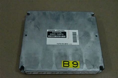 2005 05 Toyota Rav4 Mt Ecu Ecm Engine Computer Control Module Oem Ebay