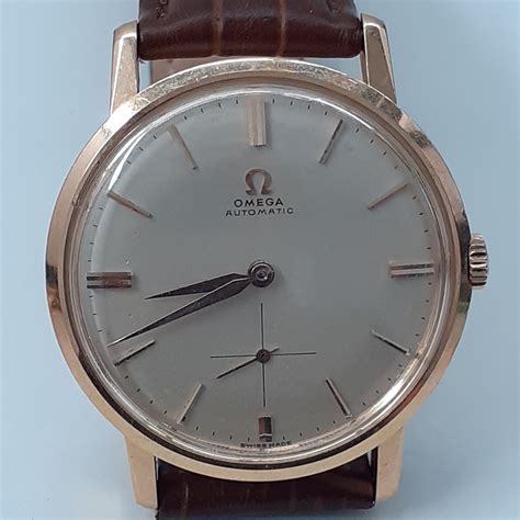 Omega Classic Vintage Omega Tresor 18k Rose Gold 28972898sc Mens Watch