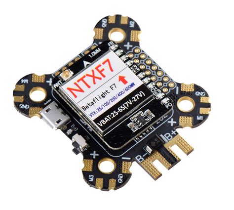 Ntxf7 F7 Flight Controller Integrated 600mw Vtx Pdb Osd Barometer For Rc Drone