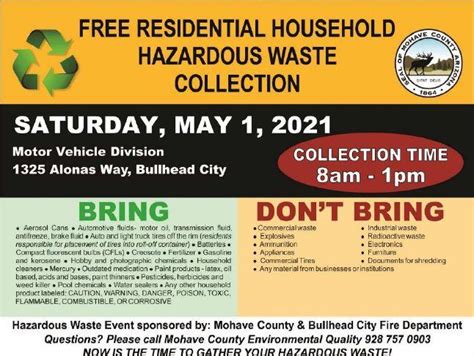Household Hazardous Waste Collection Day On Tap News West Publishing