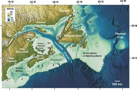 Figure 5 From Palaeogeography Of Atlantic Canadian Continental Shelves From The Last Glacial