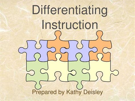 Ppt Differentiating Instruction Powerpoint Presentation Free