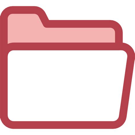 Folder Icon Red