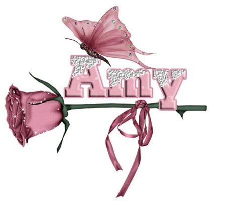 Amy Glitter Graphics Name Graphics Amy Amys World Pinterest