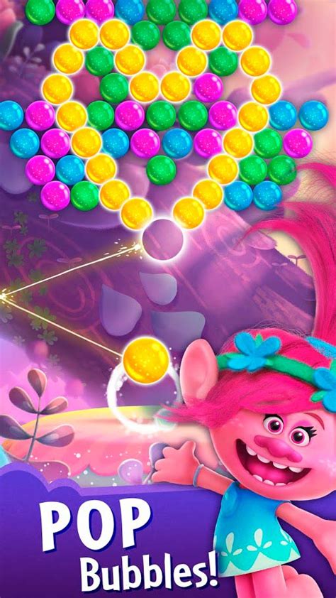 Download Dreamworks Trolls Pop Bubble Shooter 230 Apk For Android Free