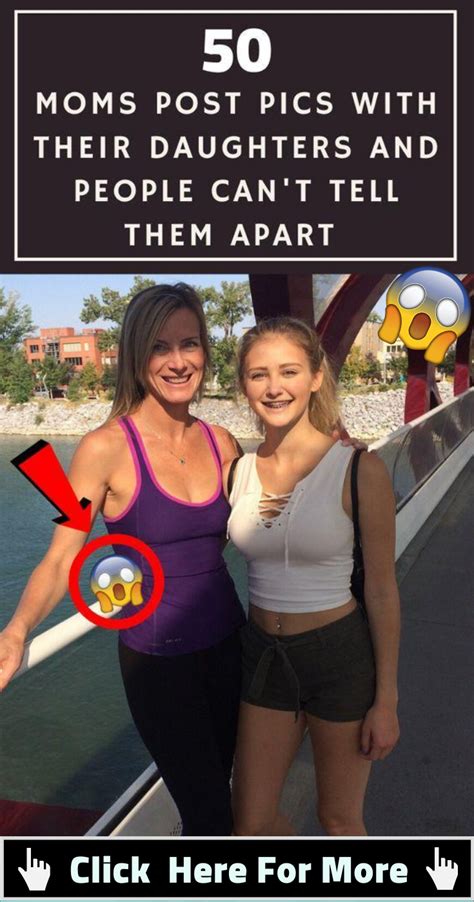 50 Moms Post Pics With Their Daughters And People Cant Tell Them Apart Daughter Fun Facts
